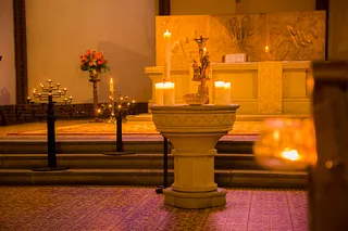 Taufstein Taizé